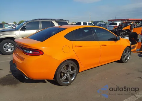 2014 Dodge Dart Gt z USA, uszkodzony, nr VIN 1C3CDFEB1ED704484